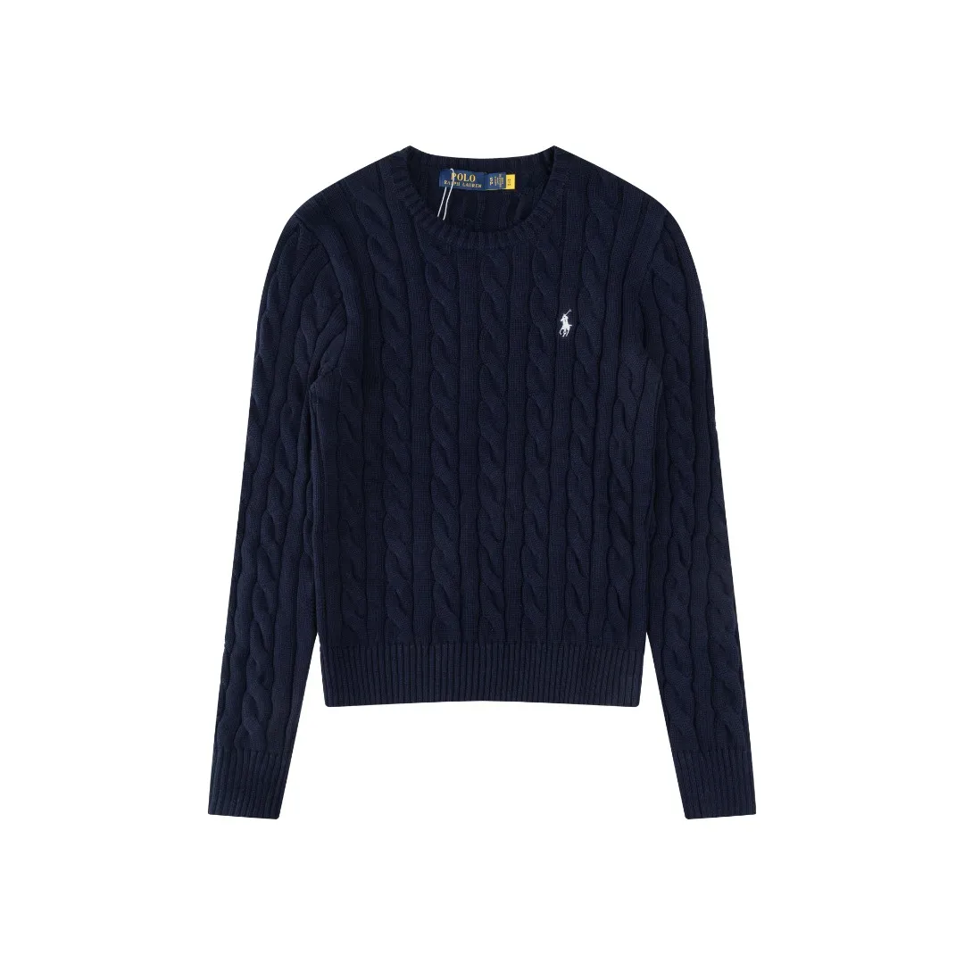 P220 #R91 RALPH LAUREN Ralph Lauren fourteen colors classic small label embroidery round neck pullover cable cardigan sweater men's top, high-density LOGO embroidery on the chest, original customization of tag accessories. Made of pure cotton yarn, pure cotton is skin-friendly and comfortable, small label war horse embroidered twist button round neck sweater 🐎 high quality, follow the blogger to learn how to wear it! Let’s buy a Ralph Lauren cable sweater. It’s a super hard-to-find series after it became popular. It’s hard to find one on the official website. It’s simple and practical to wear, with a lazy and loose feel. The thickened fabric has more texture, feels soft and delicate, and has a loose fit. Whether worn alone or layered, you can wear different styles of fashion with just one piece!   Size：XS S M L Sleeve length: 59/60/61/62/63